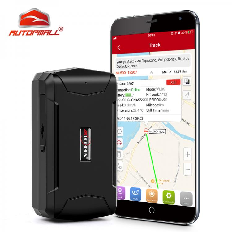 all in one place אלקטרוניקה GPS Tracker Car MiCODUS ML500 Temperature Voice Monitor 5000mAh 90 Days Standby Magnet Vehicle Tracker GPS Locator Free Web APP