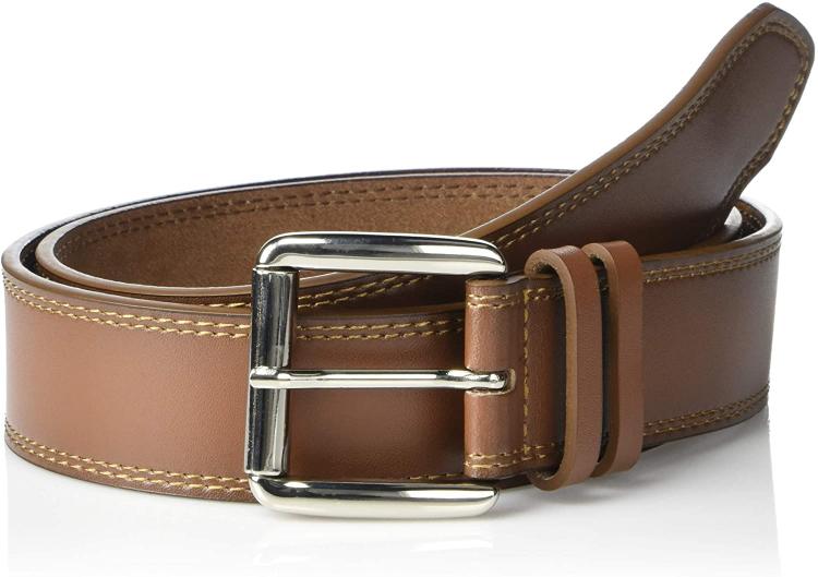 all in one place אביזרי גברים STACY ADAMS Men's Dylan 40mm Burnished Leather Belt