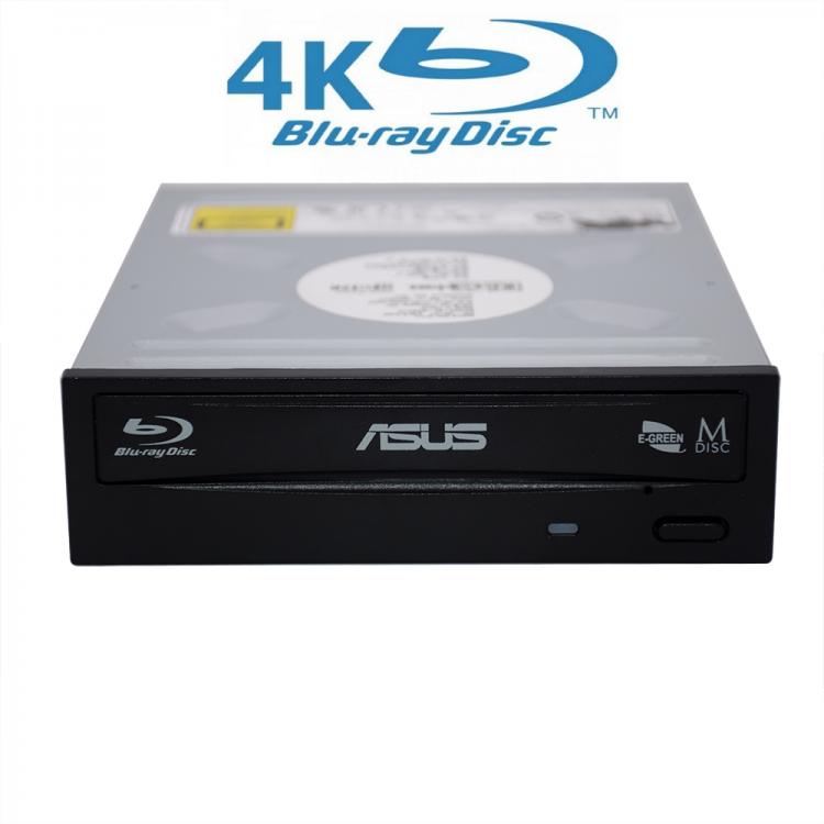 all in one place ציוד היקפי Asus 16X BW-16D1HT Internal Blu-ray Burner Drive  with 1 pc 4K movie(4K RW/NO RETAIL BOX)
