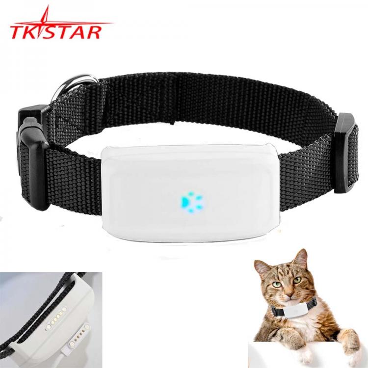 all in one place אלקטרוניקה TKSTAR gps waterproof dog pet collar gps tracker TK911 5 Days Standby Geo-fence Mini GPS Tracker Cat GPS Collar Voice Call