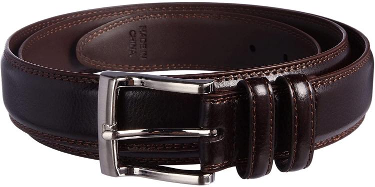 all in one place אביזרי גברים Florsheim Men's Big-Tall Pebble Grain Leather Belt 32MM