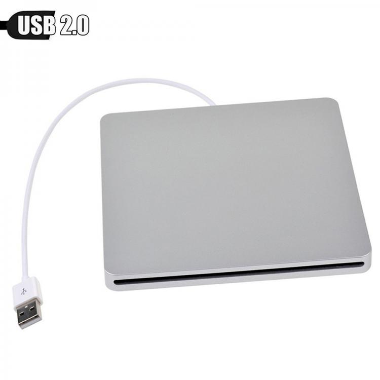 all in one place ציוד היקפי External USB 2.0 High Speed DVD Drive CD Writer Portable Optical Drive For Apple Macbook Pro Air iMAC Laptop pc huawei xiaomi