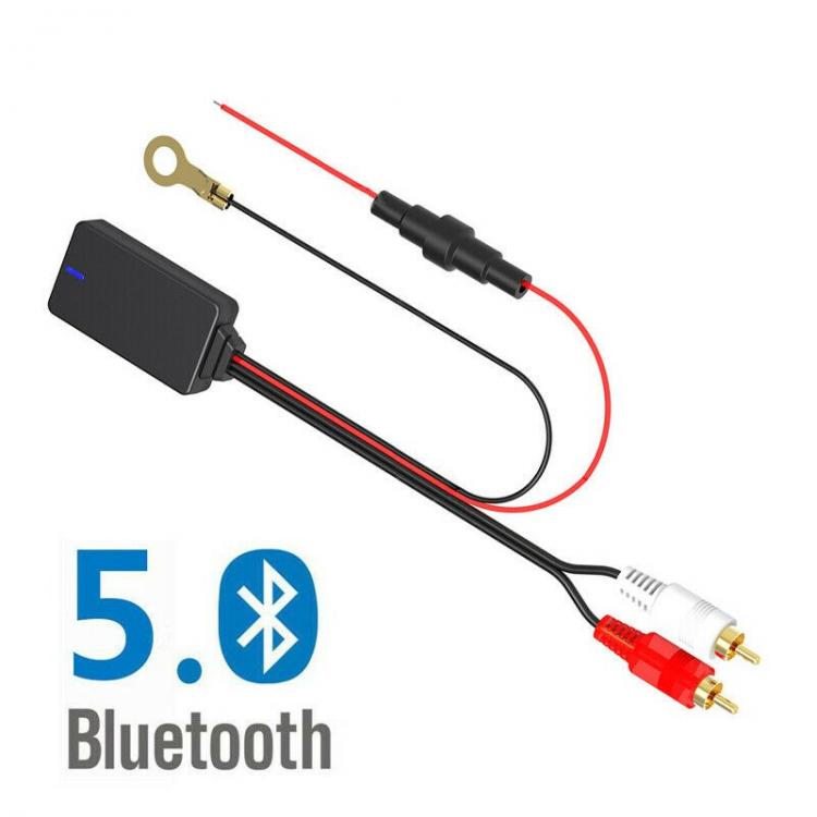 all in one place אלקטרוניקה 1Pcs Car Universal Blue-tooth 5.0 Radio Stereo Audio Music Adapter Module 2RCA Connector Music AUX For Most Cars