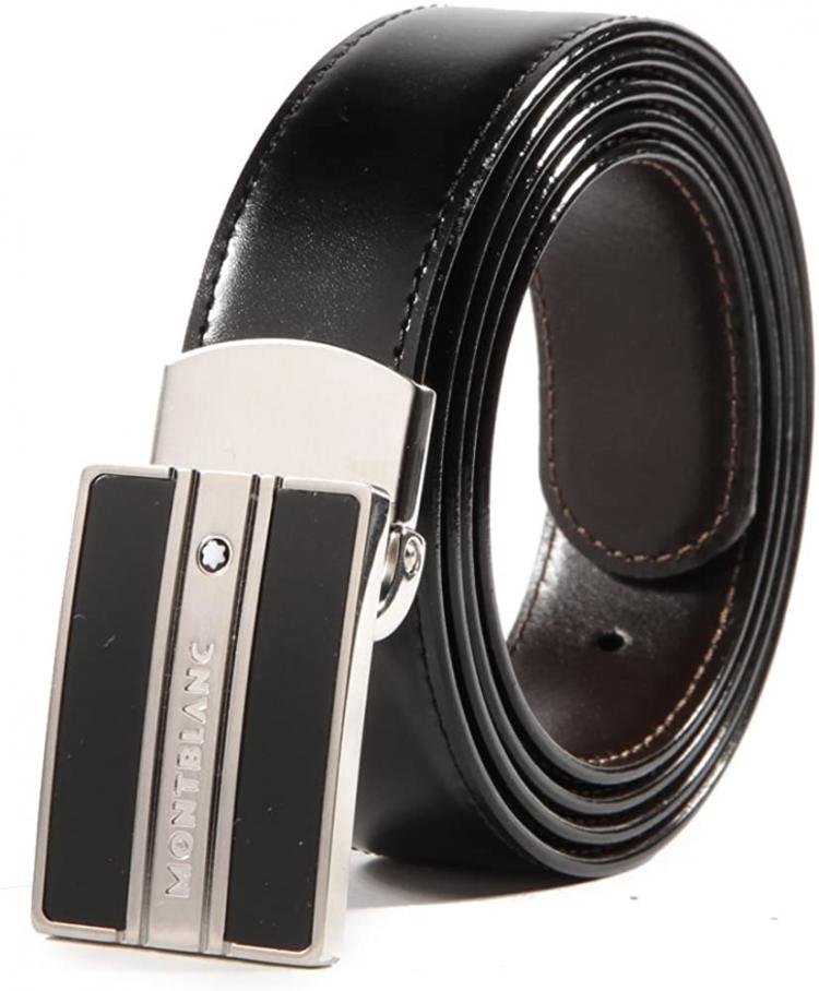 all in one place אביזרי גברים Mont Blanc Men's 'Casual Line' Meisterstück Designed Belt - 38156