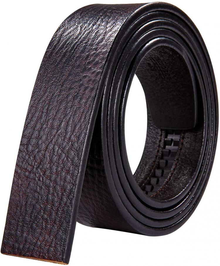 all in one place אביזרי גברים Barry.Wang Men Ratchet Buckle or Strap Only Genuine Leather Belt Replacement Nickel Free Buckle Adjustable
