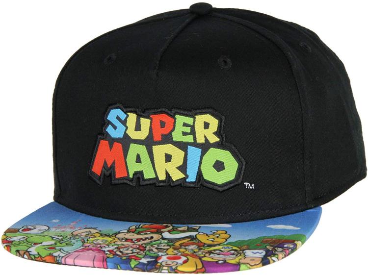 all in one place אביזרי גברים Nintendo Super Mario Youth Embroidered Character Group Boys Adjustable Snapback Hat Baseball Cap