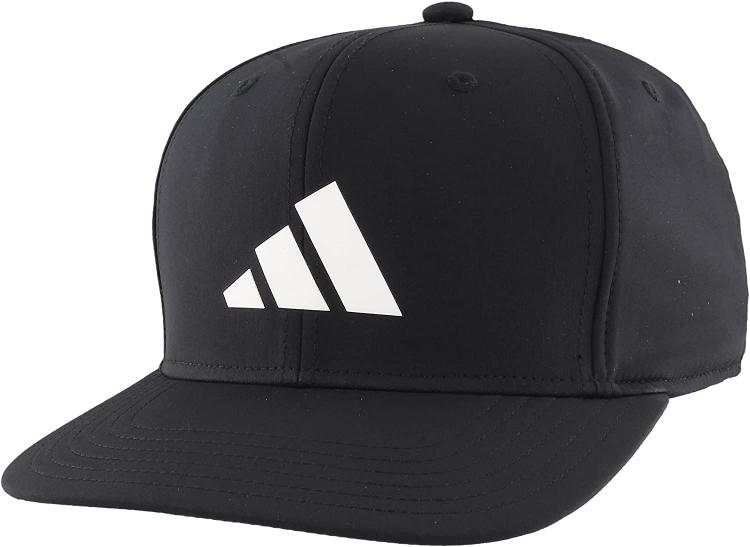 all in one place אביזרי גברים adidas Men's Three Bar Structured Snapback Adjustable Fit Cap
