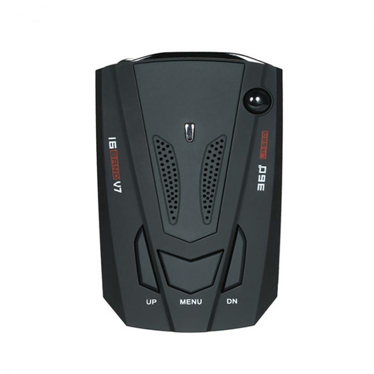 all in one place אלקטרוניקה Car Radar Detector English Russian 360 Degree Car 16 Band V7 GPS Speed Police Safe Radar Detector Car Accessries