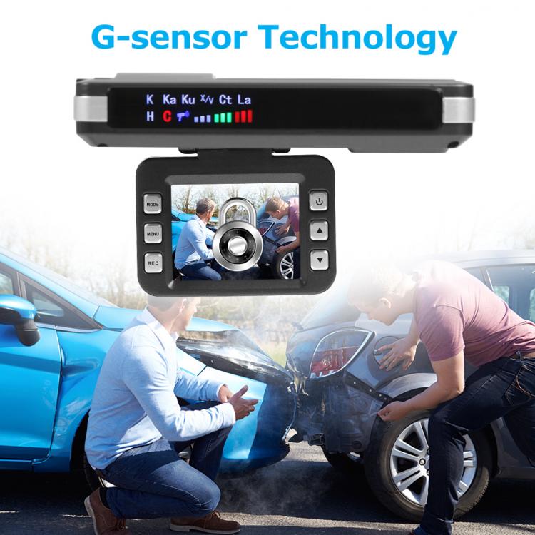 all in one place אלקטרוניקה 2 in 1 Car DVR Dashboard Camera English Russian Voice Radar Detector Speedometer Mobile Speed Radar Detect Protect X K CT La