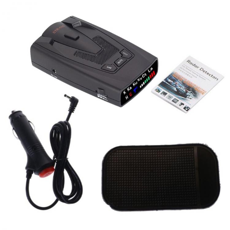 all in one place אלקטרוניקה STR555 Car Radars Detector Sensitive Vehicle Speed Alert Alarm Warning Full-Band Monitoring Radars