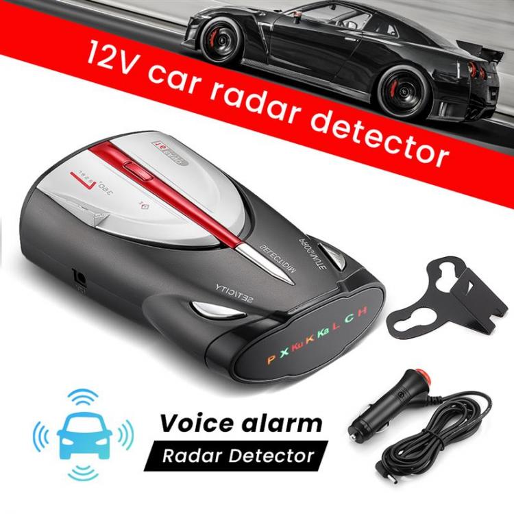 all in one place אלקטרוניקה Car Radar Detector 16 Band 360 Degree Detection Vehicle Anti Radar Detector Led Display With English Russian Voice Speed Alerts