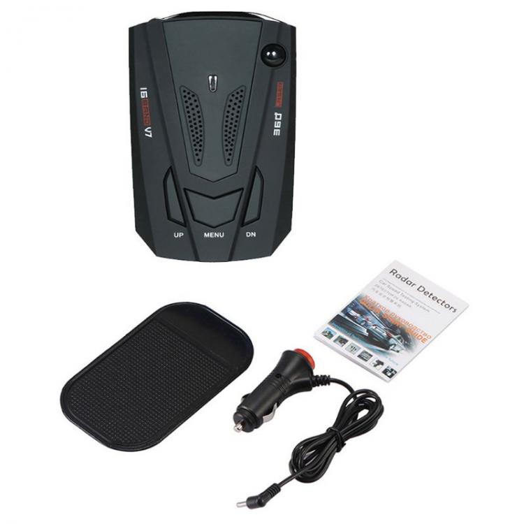 all in one place אלקטרוניקה Car Trucker Speed 360 Degrees Vehicle Radar Detector Voice Alert Warning 16 Band