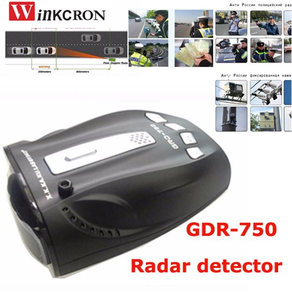all in one place אלקטרוניקה Car Detector Radar GDR-750 360 full band Detecting Ruissian & English version Voice radar detector Alert Car Speed Alarm Syste