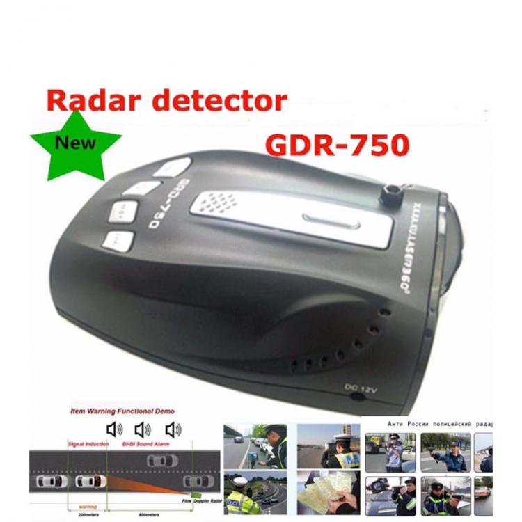 all in one place אלקטרוניקה Best Car Radar Detector GDR-750 Russian & English Voice Alert Speed Alarm System Detection VG-2 Immunity City And Highway Mode