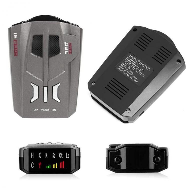 all in one place אלקטרוניקה V9 Auto Car Universal Radar Detector English Russian Auto Vehicle Speed Voice Alert Warning Speed Control X K Ka Band