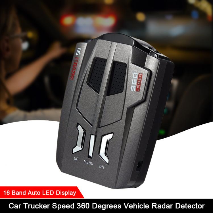 all in one place אלקטרוניקה V9 Automotive Radar Detector Radar Speed Detector Voice Alert Warning 16 Band Auto LED Display English / Russian Version
