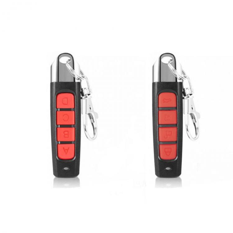 all in one place אלקטרוניקה Universal 433MHZ Remote Control 4 Button Garage Gate Door Opener Remote Control Duplicator Clone Cloning Code Car Key Smart Home