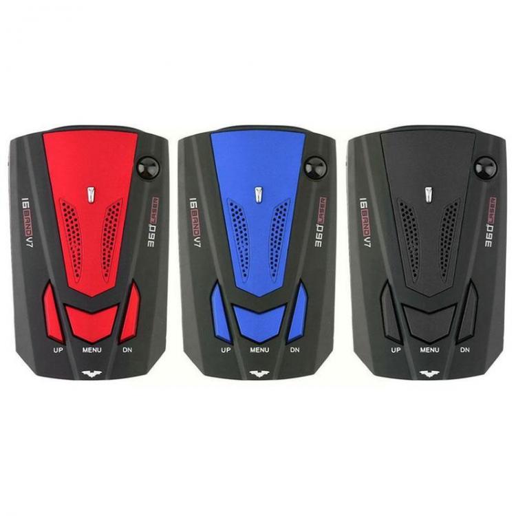 all in one place אלקטרוניקה Camera V7 Radar Cop Cars Police Scanner Kit 360 Degree Speed Black Blue Control Red Choose Can A1B8
