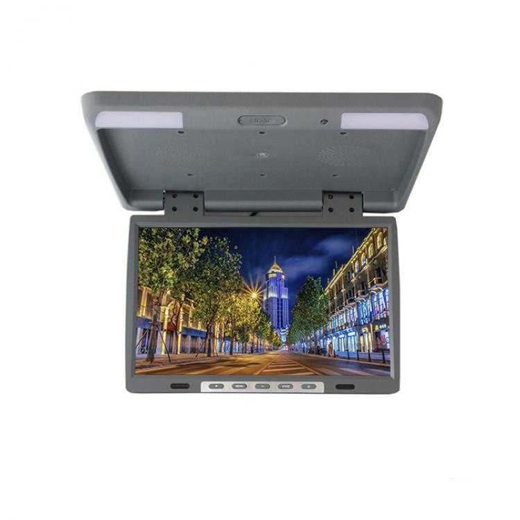 all in one place אלקטרוניקה Cheap 22 Inch Car Roof Mount Monitor HD 1080P Ceiling Mount Flip Down Overhead Screen MP5 Multimedia Video Players IR FM HDMI