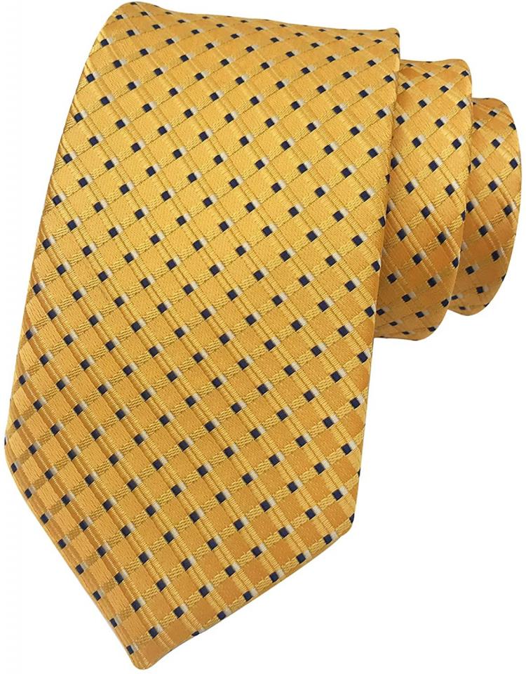 all in one place אביזרי גברים Elfeves Men Modern Tartan Formal Ties Checks Plaid Gingham Pattern Woven Necktie
