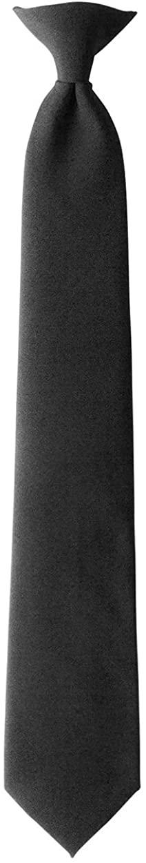 all in one place אביזרי גברים Jacob Alexander Uniform Solid Clip-On Tie with Buttonholes