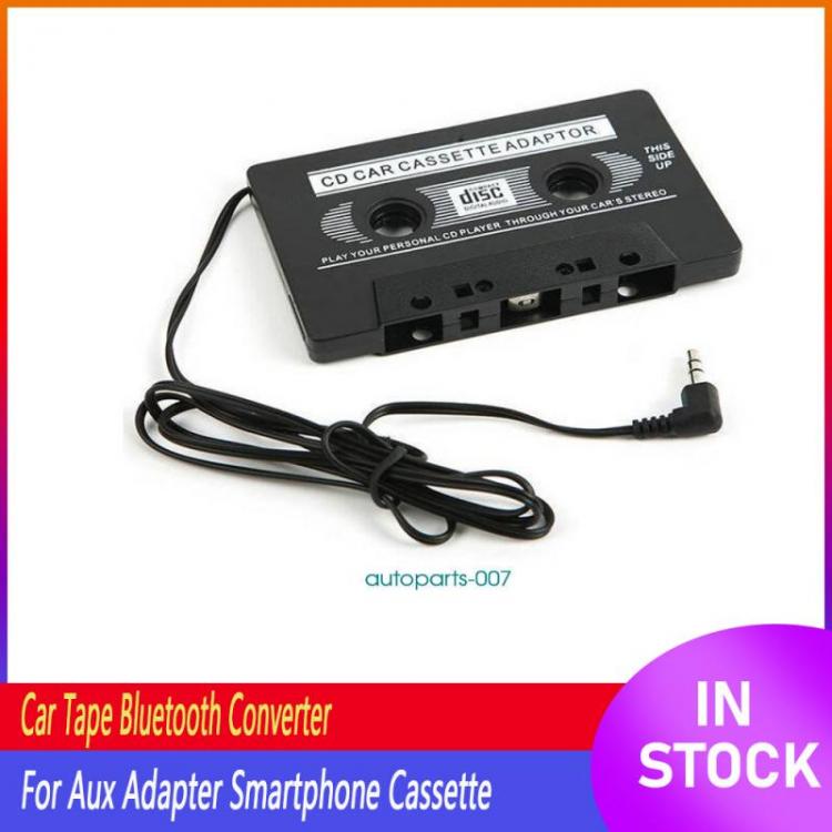 all in one place אלקטרוניקה Universal Aux Adapter Car Tape Audio Cassette Mp3 Player Converter 3.5mm Jack Plug For iPod iPhone MP3 AUX Cable CD Player