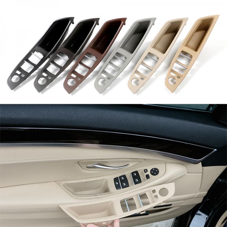 all in one place חלקי חילוף ואביזרים Original Left Hand Drive LHD For BMW 5 series F10 F11 Gray Beige Black Car Interior Inner Door Handle Panel Pull Trim Cover