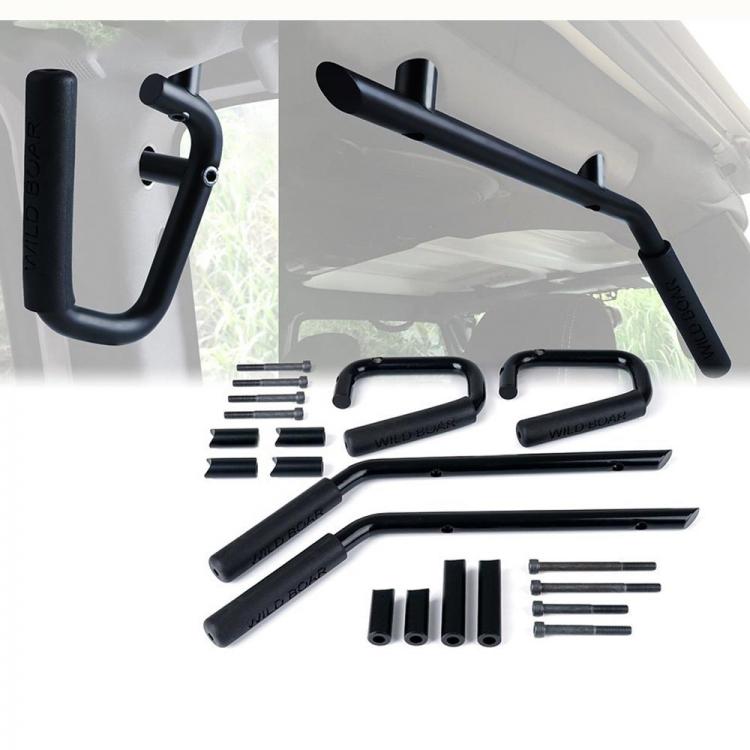 all in one place חלקי חילוף ואביזרים Armrests For Jeep Wrangler JK 2007-2017 Car 2/4 Door Front Rear Grab Bar Handle Kit Accessories For Jeep Wrangler JK