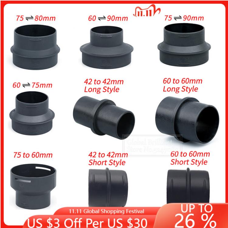 all in one place חלקי חילוף ואביזרים 42/60/75/90mm Car  Heater Ducting Reducer Hose Tube Connector Heater Ducting Pipe Joiner Connector For Eberspacher or Webasto