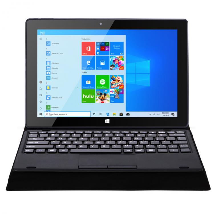 all in one place טאבלטים 2 In 1 Windows 10 Tablet PC Netbook 10.1 " Intel N3450 Quad Core 4GB RAM DDR4 64GB ROM Ultra Thin Notebook USB 3.0 Dual Camer