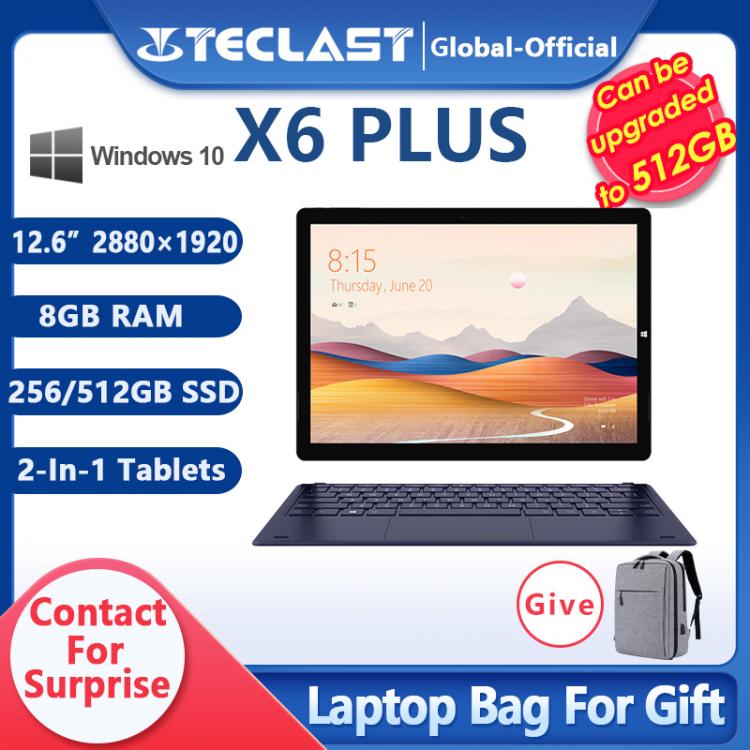 all in one place טאבלטים Teclast X6 Plus Tablet Notbook 2 in 1 Windows 10 Touch Screen Intel Gemini 8GB RAM 256GB 512GB SSD 12.6 Inch 2880*1920 FHD IPS