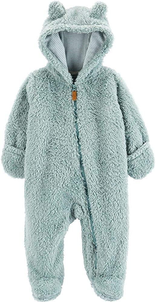 all in one place ילדים ותינוקות Carter's Baby 0-9 Months Hooded Sherpa Bunting Pram