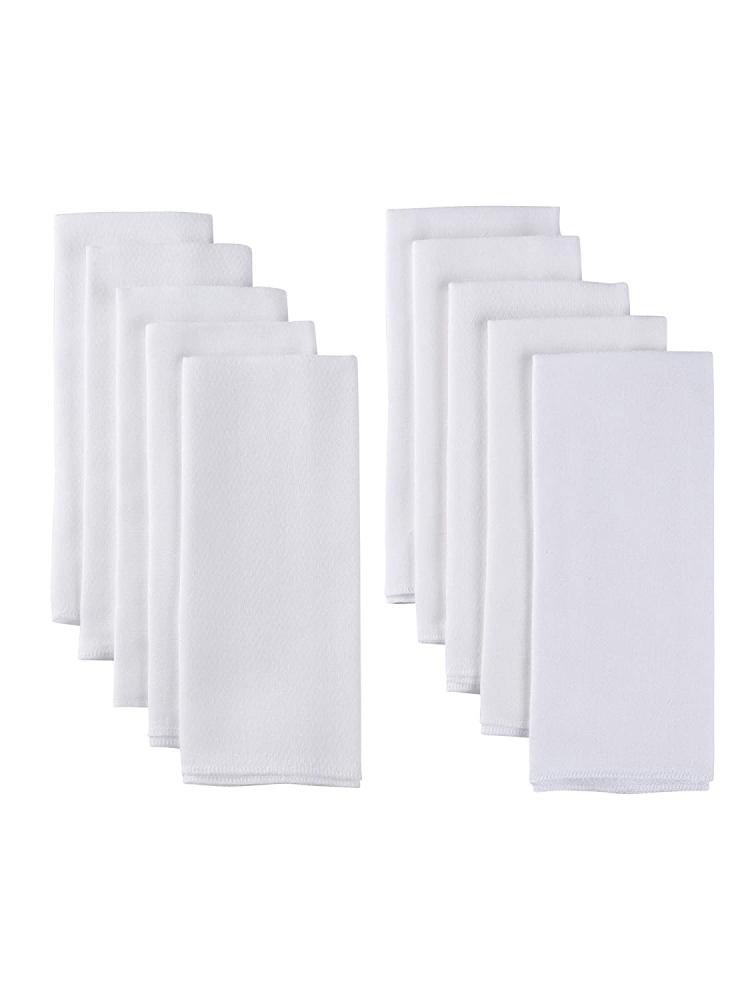 all in one place ילדים ותינוקות GERBER 10 Pack Organic Prefold Birdseye Diaper with Pad
