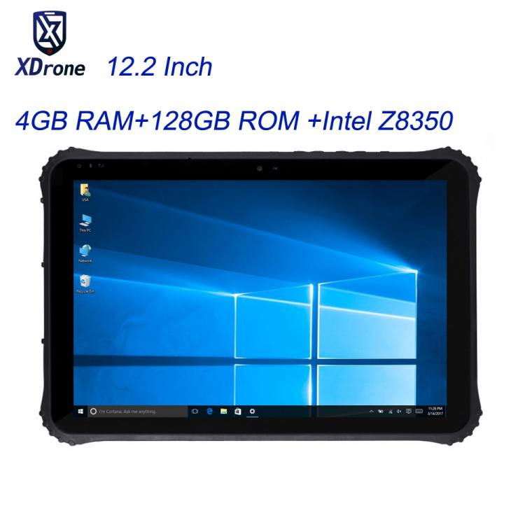 all in one place טאבלטים Original Kcosit K22H Rugged Windows 10 Tablet PC Laptop Netbook Keyboard Intel Z8350 12.2 Inch 4G RAM 128GB ROM RS232 12600mAH