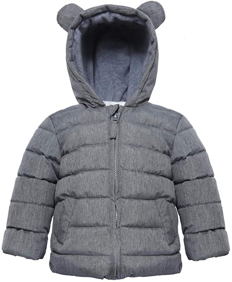 all in one place ילדים ותינוקות Rokka&Rolla Baby Boys' Water-Resistant Quilted Fleece Lined Puffer Jacket Coat for Newborn Infant Toddler