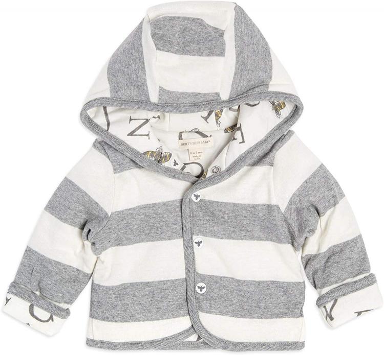 all in one place ילדים ותינוקות Burt's Bees Baby Unisex Baby Sweatshirts, Lightweight Zip-up Jackets & Hooded Coats, Organic Cotton