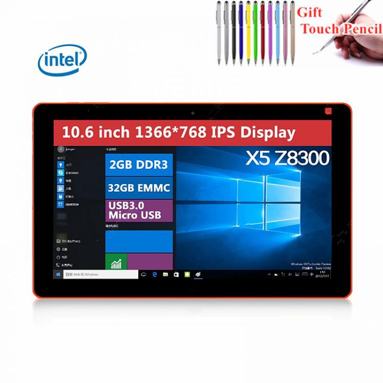 all in one place טאבלטים 10.6 INCH RAM 2GB+ROM 32GB 64-Bit X64 System JUM PER Windows 10 Z8300 CPU EZpad 4s Quad Core WIFI 1366 x 768 IPS