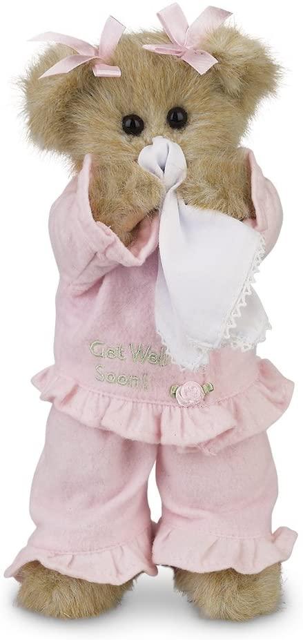 all in one place ילדים ותינוקות Bearington Sicky Vicky Get Well Soon Stuffed Animal Teddy Bear, 10"