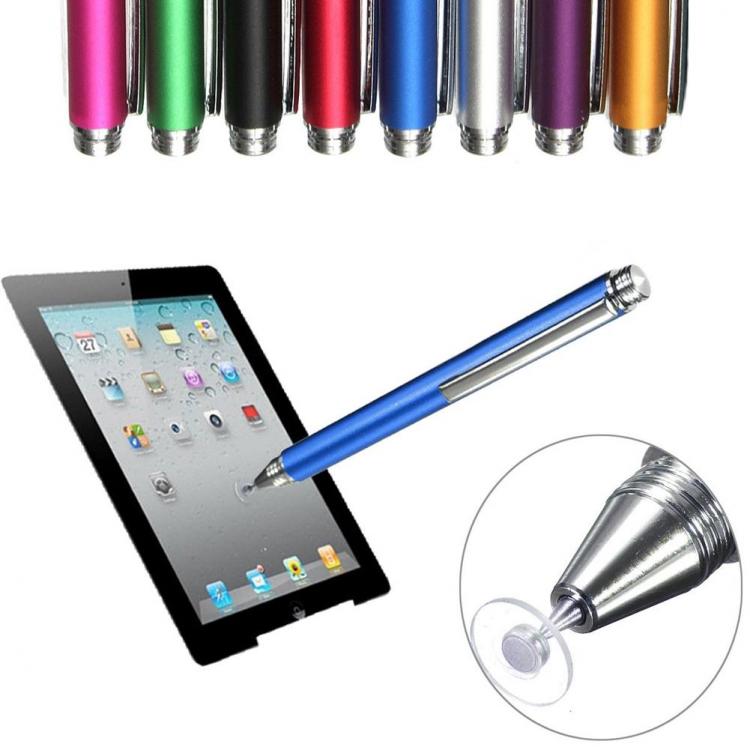 all in one place טאבלטים 2 in 1 Mutilfuction Fine Point Round Thin Tip Touch Pen Capacitive Stylus Pen for iPad iPhone All Mobile Phones Tablet