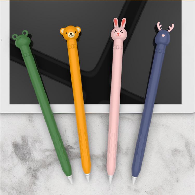 all in one place טאבלטים Cute Cartoon Animals Protective Case Sleeve Silicone Shockproof Pencil Cover for Apple Pencil 1 Pen Cover Sleeve for Apple Pen