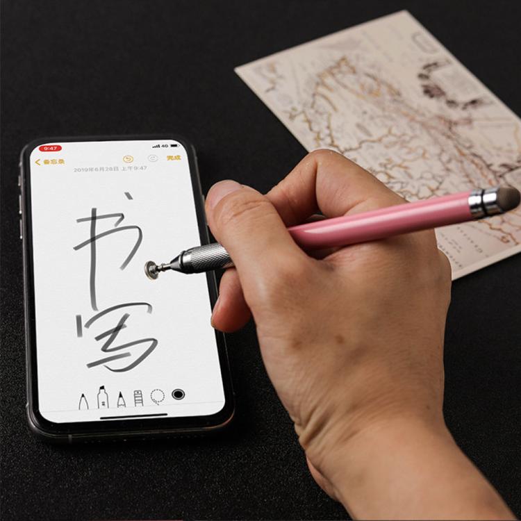 all in one place טאבלטים 2 In 1 Multifunction Fine Point Touch Screen Metal Capacitive Stylus Pen For iPhone iPad Smart Phone CellPhone Tablet PC