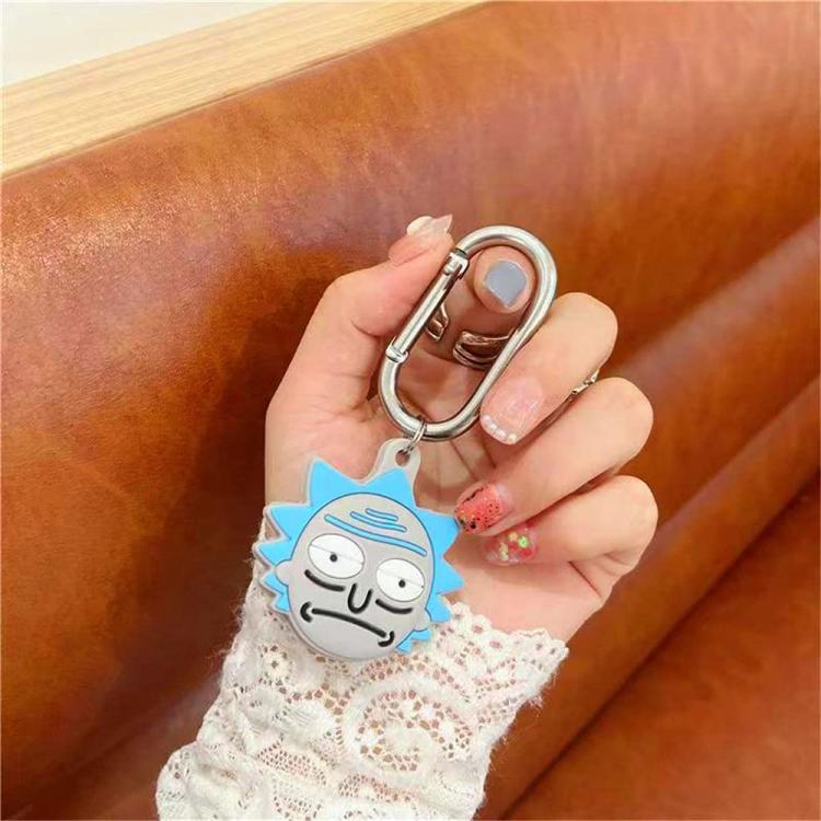 all in one place אלקטרוניקה Apple AirTags Shell, 2021 Wireless GPS Location Tracker Air Tag Shell, 3D Animation Character Skin Design is Stylish and Cute, Mad
