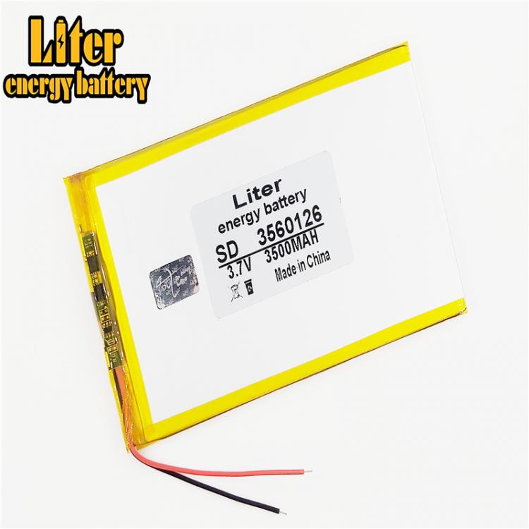 all in one place טאבלטים 3.7 V lithium Tablet polymer battery 3500 mah 3560126 tablets DIY mobile power