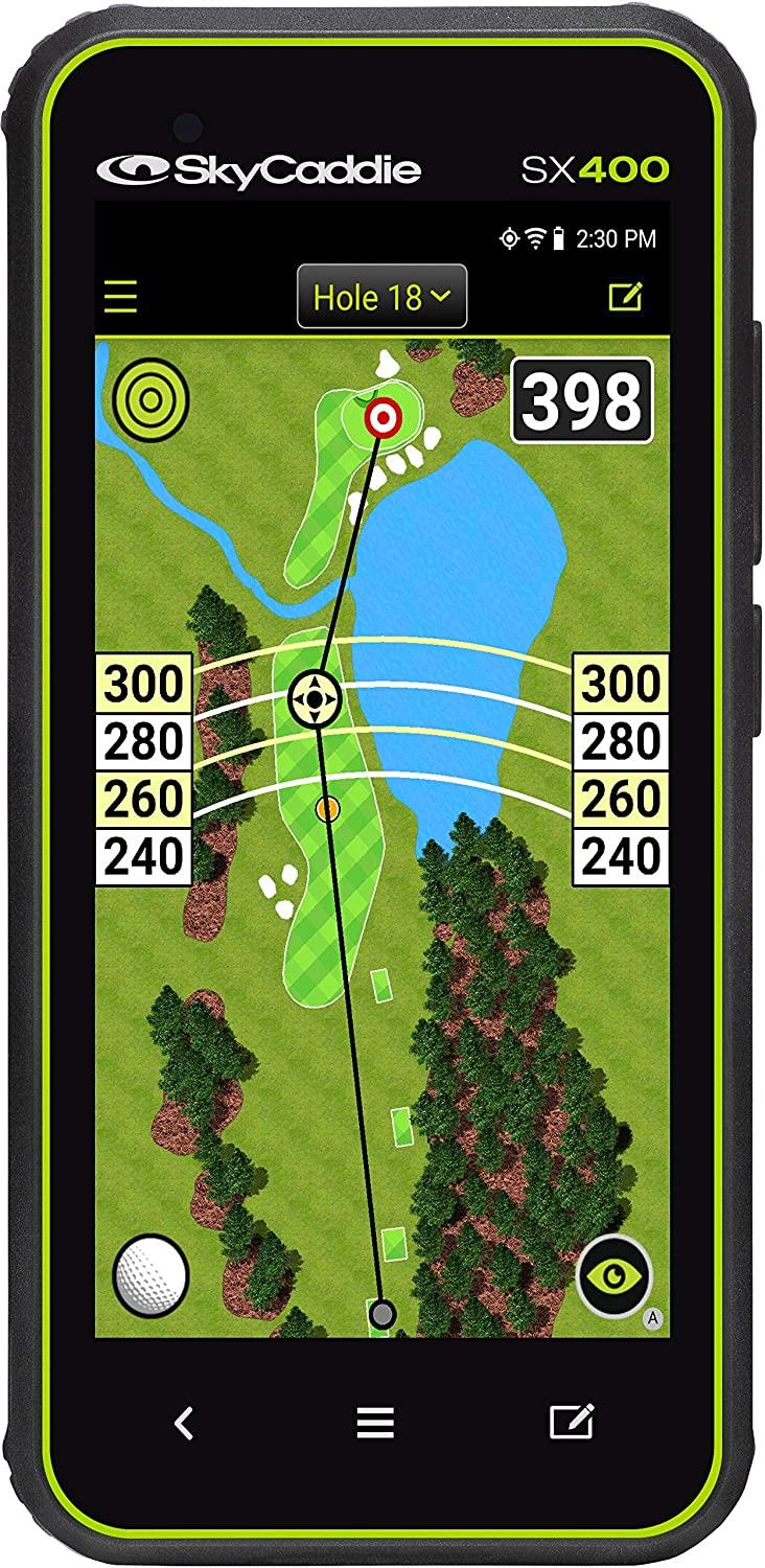 all in one place אלקטרוניקה SkyCaddie SX400, Handheld Golf GPS with 4 inch Touch Display, Black, (Model: SX400 GPS)