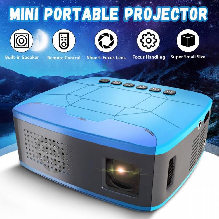 all in one place ביתית U20 Mini LED Multimedia 1080P Projector 680 Lumen with Short Focus Design for Home Entertainment led projector home cinema