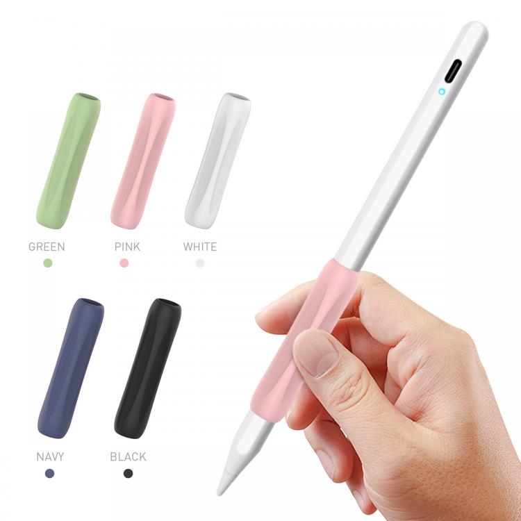 all in one place טאבלטים Stylus Cover Silicone Protective Sleeve Wrap For Apple Pencil 1/2 Shockproof Anti-scratch Non Slip Touch Screen Pen Grip Case