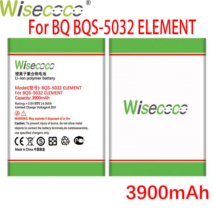 all in one place טאבלטים Wisecoco BQS5032 3900mAh Battery For BQ BQS 5032 BQS-5032 Element Mobile Phone Battery Replace + Tracking Number