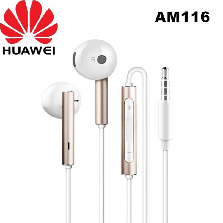 all in one place טאבלטים Original Huawei AM116 Earphone With Microphone /Volume Control /Noise Canceling Vplumeregeling Speaker Metal headset for P8 9 10