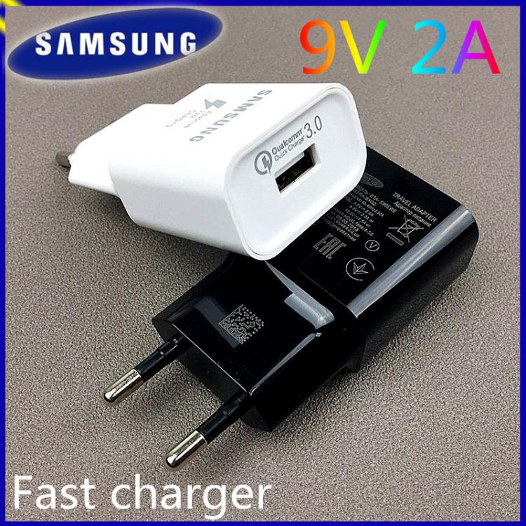 all in one place טאבלטים Original Samsung S10 EU 18W Fast Charger USB Wall Travel Charge Adapter 2A Micro USB Cable For Galaxy J4+ Mobile Phone chargers