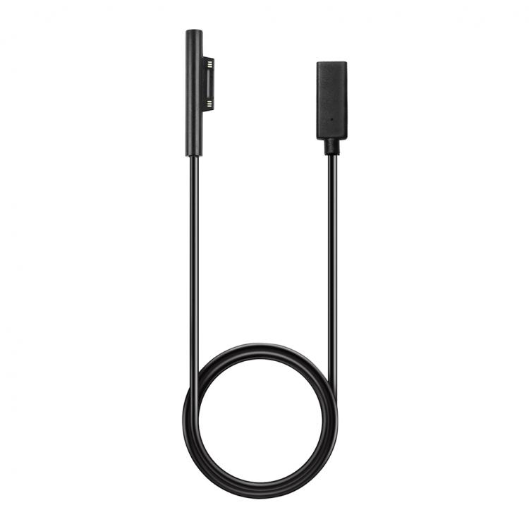 all in one place טאבלטים 15V/4A USB-C Charging Cable Compatible with Microsoft Surface Pro 7 / 6 / 5 / 4 / 3 Laptop Female Type-C Connector Cord